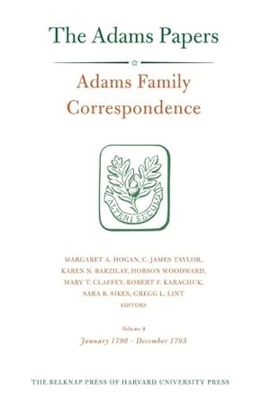 Imagen del vendedor de Adams Family Correspondence : January 1790 - December 1793 a la venta por GreatBookPrices