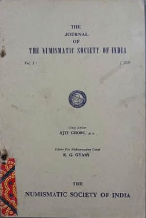 Bild des Verkufers fr Journal of the Numismatic Society of India, the Vol. 1/1939 zum Verkauf von SEATE BOOKS