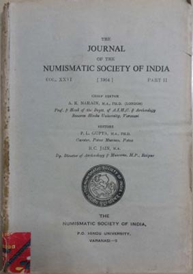 Seller image for Journal of the Numismatic Society of India Vol.26/1964, Part 2, the for sale by SEATE BOOKS