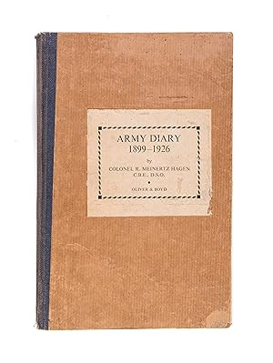 Imagen del vendedor de Army Diary 1899-1926 a la venta por Maggs Bros. Ltd ABA, ILAB, PBFA, BA