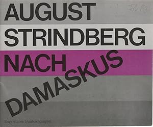 Bild des Verkufers fr Programmheft Nach Damaskus von August Strindberg Premiere 24. Februar 1983 Spielzeit 1982 / 83 zum Verkauf von Programmhefte24 Schauspiel und Musiktheater der letzten 150 Jahre