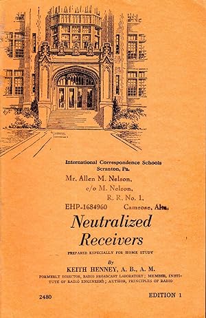 Seller image for Neutralized Receivers: Edition 1, 2480 for sale by Dorley House Books, Inc.