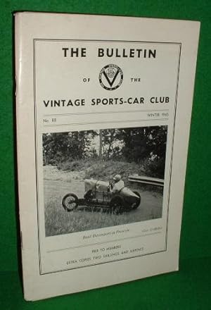 Seller image for THE BULLETIN of the VINTAGE SPORTS CAR CLUB No 88 Winter1965 for sale by booksonlinebrighton