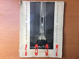 EXPOSITION DE PARIS 1937 - L'Architecture d'Aujourd'hui - Numéro 8 Aout 1937