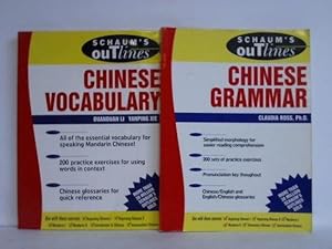 Schaum's Outline of Chinese Vocabulary / Schaum's Outline of Chinese Grammar. Zusammen 2 Bände