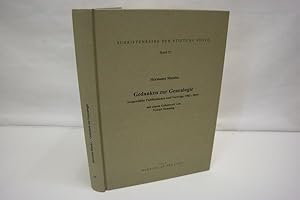 Imagen del vendedor de Gedanken zur Genealogie Ausgewhlte Publikationen und Vortrge 1982 - 2010 mit einem Geleitwort von Eckart Henning. a la venta por Antiquariat Wilder - Preise inkl. MwSt.