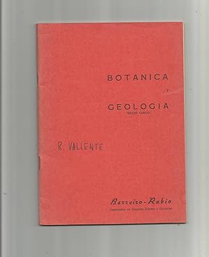 Seller image for Botnica y geologa. Tercer curso. for sale by Librera El Crabo