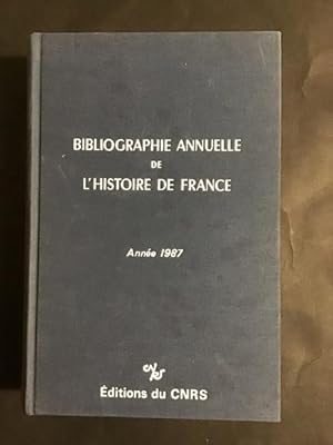 Bild des Verkufers fr BIBLIOGRAPHIE ANNUELLE DE L'HISTOIRE DE FRANCE ANNEE 1996 zum Verkauf von Il Mondo Nuovo