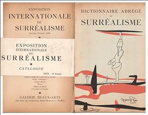 Imagen del vendedor de Dictionnaire Abrégé du Surrealisme / Exposition Internationale Du Surréalisme a la venta por Specific Object / David Platzker