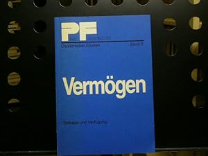 Imagen del vendedor de Vermgen Teilhabe und Verfgung (Osnabrcker Studien, 6) a la venta por Antiquariat im Kaiserviertel | Wimbauer Buchversand