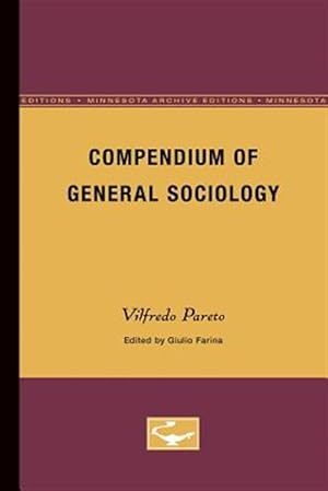 Imagen del vendedor de Compendium of General Sociology a la venta por GreatBookPrices