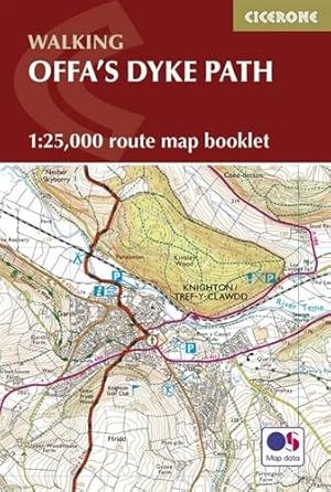 Image du vendeur pour Offa's Dyke Map Booklet : 1:25,000 OS Route Mapping mis en vente par GreatBookPrices