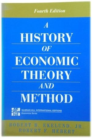 Seller image for A History of Economic Theory and Method for sale by PsychoBabel & Skoob Books