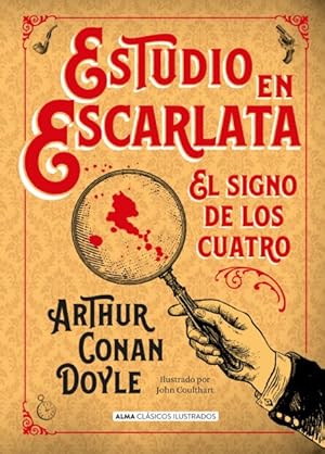 Bild des Verkufers fr Estudio en escarlata & El signo de los cuatro / A Study in Scarlet & The Sign of the Four -Language: spanish zum Verkauf von GreatBookPrices