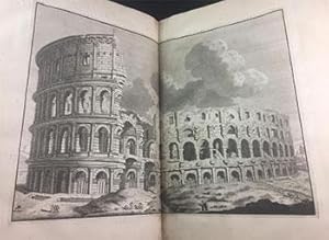 Image du vendeur pour Reliquiae antiquae urbis Romae [The remains of the ancient City of Rome] quarum singulas, Innocentio XI., Alexandro VIII. et Innocentio XII. PP. MM., diligentissime perscrutatus est, ad vivum delineavit, dimensus est, descripsit atque in aes incidit Bonaventura ab Overbeke. Opus postumum Michael ab Overbeke suis sumptibus edi curavit. M.DCC.IX . Second edition. mis en vente par Wittenborn Art Books