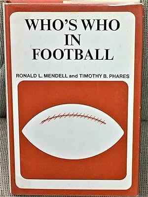 Seller image for Who's Who in Football for sale by My Book Heaven