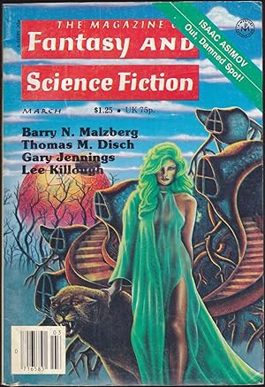 Imagen del vendedor de The Magazine of Fantasy and Science Fiction, March 1979 (Vol 56, No 3) a la venta por Books of the World