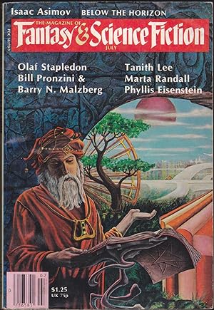 Bild des Verkufers fr The Magazine of Fantasy & Science Fiction, July 1979 (Vol 57, No 1) zum Verkauf von Books of the World