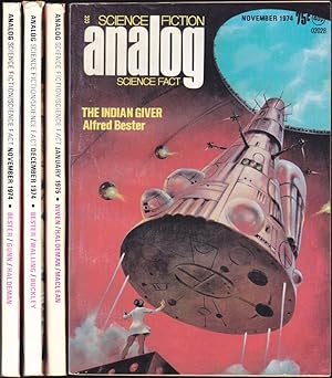 Immagine del venditore per The Indian Giver (aka The Computer Connection), serialized in Analog Science Fiction / Science Fact, November, December 1974, January 1975 venduto da Books of the World