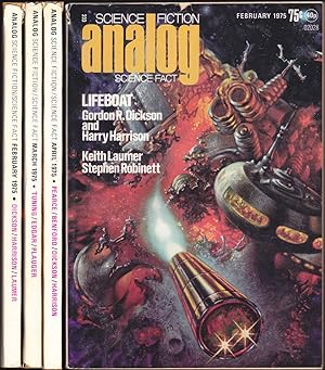 Seller image for Lifeboat (aka Lifeship), serialized in Analog Science Fiction / Science Fact, February, March, April 1975 for sale by Books of the World