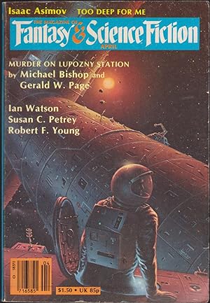 Seller image for The Magazine of Fantasy & Science Fiction, April 1981 (Vol 60, No 4) for sale by Books of the World