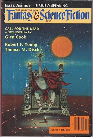 Seller image for The Magazine of Fantasy & Science Fiction, July 1980 (Vol 59, No 1) for sale by Books of the World