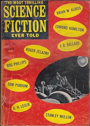 Imagen del vendedor de The Most Thrilling Science Fiction, Number 7, Winter 1967 a la venta por Books of the World