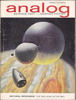 Bild des Verkufers fr Analog Science Fact - Science Fiction, March 1963 (Volume 71, Number 1) zum Verkauf von Books of the World