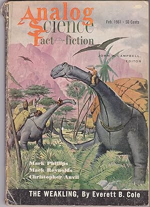 Seller image for Analog Science Fact & Fiction, February 1961 (Volume 66, Number 6) for sale by Books of the World