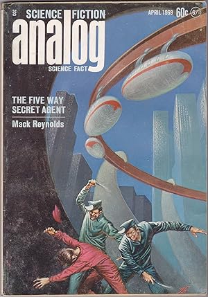 Immagine del venditore per Analog Science Fiction / Science Fact, April 1969 (Volume 83, Number 2) venduto da Books of the World
