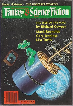 Image du vendeur pour The Magazine of Fantasy & Science Fiction, June 1980 (Vol 58, No 6) mis en vente par Books of the World