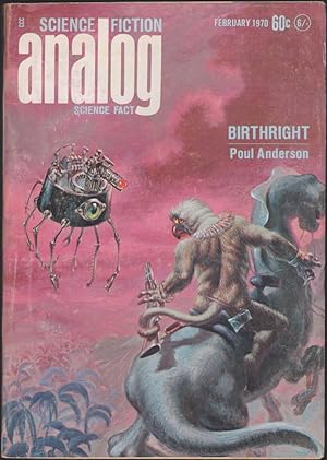 Imagen del vendedor de Analog Science Fiction / Science Fact, February 1970 (Volume 84, Number 6) a la venta por Books of the World