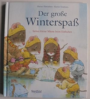 Seller image for Der groe Winterspa - Sieben kleine Muse beim Eisfischen for sale by Antiquariat UPP