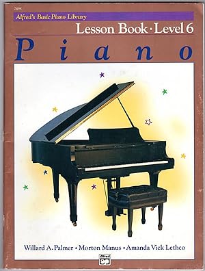 Alfred's Basic Piano Library Lesson Book, Bk 6