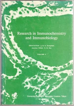 Image du vendeur pour Research in Immunochemistry and Immunobiology, Volume 3 mis en vente par Lake Country Books and More