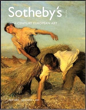 19th Century European Art - Sotheby's New York - November 2, 2001 - Sale Code #NO7716