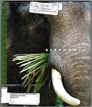 Imagen del vendedor de Elephants (The World of Mammals) a la venta por Lake Country Books and More