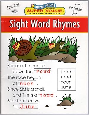 Imagen del vendedor de Sight Word Rhymes a la venta por Lake Country Books and More