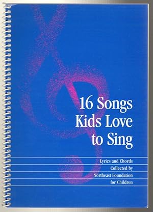 Bild des Verkufers fr 16 Songs Kids Love to Sing: Book zum Verkauf von Lake Country Books and More