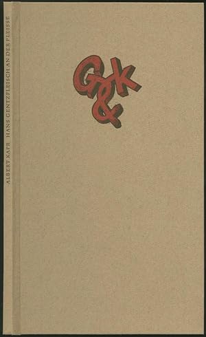 Bild des Verkufers fr Hans Gentzfleisch an der Pleisse und andere phantastische Geschichten um Gutenberg. zum Verkauf von Schsisches Auktionshaus & Antiquariat