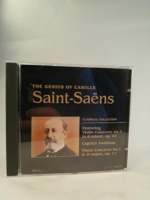 Bild des Verkufers fr The Genius of Camille Saint Saens - Classical Collection Vol. 3 zum Verkauf von ANTIQUARIAT Franke BRUDDENBOOKS