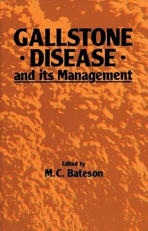 Bild des Verkufers fr Gallstone Disease and its Management zum Verkauf von Antiquariat Bookfarm