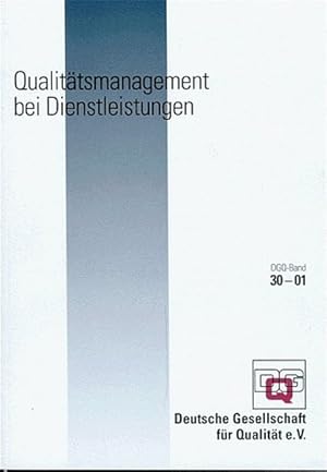 Seller image for Qualittsmanagement bei Dienstleistungen for sale by Antiquariat Bookfarm