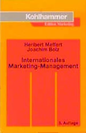 Immagine del venditore per Internationales Marketing-Management venduto da Antiquariat Bookfarm