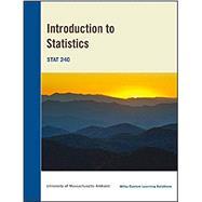 Imagen del vendedor de Introductory Statistics 8E for University of Massachusetts Amherst a la venta por eCampus