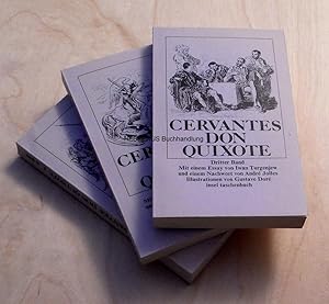 Der scharfsinnige Ritter Don Quixote von der Mancha - in 3 Bänden komplett