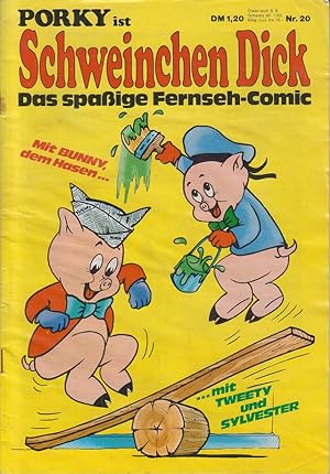 Porky ist Schweinchen Dick. Das spaßige Fernseh-Comic. Nr. 20.