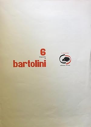 6 litografie di Bartolini