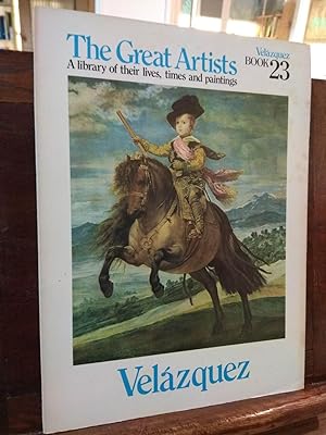 Imagen del vendedor de The Great Artists. Velzquez. Book 23 a la venta por Libros Antuano