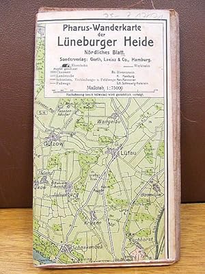 Pharus Wanderkarte der Lüneburger Heide. Nördliches Blatt, Maßstab 1:75.000.